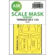 Art Scale Kit Tornado GR.4 one-sided express fit mask for Italeri - pontos illeszkedésű egyoldalas kabinmaszk
