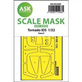   Art Scale Kit Tornado IDS one-sided express fit mask for Italeri - pontos illeszkedésű egyoldalas kabinmaszk