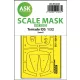 Art Scale Kit Tornado IDS one-sided express fit mask for Italeri - pontos illeszkedésű egyoldalas kabinmaszk