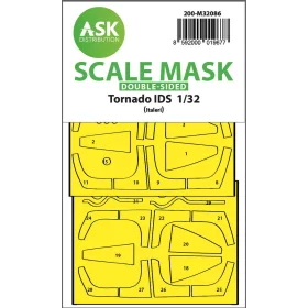  Art Scale Kit Tornado IDS double-sided express fit mask for Italeri - pontos illeszkedésű kétoldalas kabinmaszk