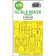 Art Scale Kit B-25H Mitchell one-sided mask for HK Models - egyoldalas kabinmaszk