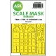 Art Scale Kit TBM-3/TBF-1C one-sided express fit mask for Trumpeter - pontos illeszkedésű egyoldalas kabinmaszk