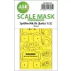 Art Scale Kit Spitfire Mk.Vb double-sided express fit and self adhesive mask for Kotare - pontos illeszkedésű, öntapadó kétoldalas kabinmaszk