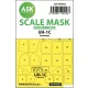 Art Scale Kit UH-1C double-sided painting mask for Academy - kétoldalas kabinmaszk