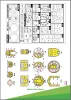 Art Scale Kit B-17G Flying Fortress outside painting mask for HK Models - külső kabinmaszk