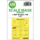 Art Scale Kit F-86F-40 Sabre one-sided mask for Airfix - egyoldalas kabinmaszk