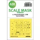 Art Scale Kit L-4 Grasshopper one-sided self-adhesive mask for Special Hobby - öntapadó egyoldalas kabinmaszk