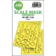 Art Scale Kit Mil Mi-8MT one-sided express fit mask for Zvezda - pontos illeszkedésű egyoldalas kabinmaszk