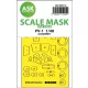 Art Scale Kit PV-1 Ventura one-sided express fit mask for Academy - pontos illeszkedésű egyoldalas kabinmaszk