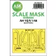 Art Scale Kit AH-1Q/S Cobra  one-sided fit express mask for Special Hobby - pontos illeszkedésű egyoldalas kabinmaszk