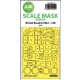 Art Scale Kit Bristol Beaufort Mk.I  one-sided express fit mask for ICM - pontos illeszkedésű egyoldalas kabinmaszk
