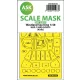 Art Scale Kit Westland Sea King HAS.1/HAS.5/HU.5 – pontos illeszkedésű egyoldalas kabinmaszk