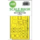 Art Scale Kit Mil Mi-17 Hip-H double-sided express fit mask for Trumpeter - pontos illeszkedésű kétoldalas kabinmaszk