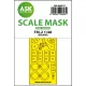 Art Scale Kit FM-2 one-sided express fit mask for Eduard - pontos illeszkedésű egyoldalas kabinmaszk