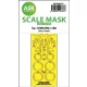 Art Scale Kit Su-17M3/M4  one-sided express fit mask for Kitty Hawk - pontos illeszkedésű egyoldalas kabinmaszk