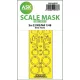 Art Scale Kit Su-22M3/M4  one-sided express fit mask for Kitty Hawk - pontos illeszkedésű egyoldalas kabinmaszk