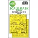 Art Scale Kit B-24J Liberator one-sided express fit mask for Hobby Boss - pontos illeszkedésű egyoldalas kabinmaszk