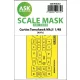 Art Scale Kit Curtiss Tomahawk Mk.II  one-sided express fit mask for Airfix - pontos illeszkedésű egyoldalas kabinmaszk
