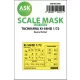 Art Scale Kit Tachikawa Ki-54HEI one-sided painting mask for Special Hobby - egyoldalas kabinmaszk