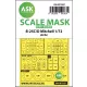 Art Scale Kit B-25C/D Mitchell one-sided for Airfix - egyoldalas kabinmaszk