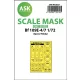 Art Scale Kit Bf 109E-4/7 one-sided painting mask for Special Hobby - egyoldalas kabinmaszk