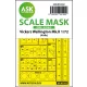 Art Scale Kit Vickers Wellington Mk.II one-sided painting mask for Airfix - egyoldalas kabinmaszk