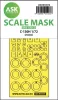 Art Scale Kit C-130H one-sided express fit mask for Zvezda - pontos illeszkedésű egyoldalas kabinmaszk