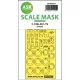 Art Scale Kit C-130J-30 one-sided express fit mask for Zvezda - pontos illeszkedésű egyoldalas kabinmaszk