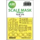 Art Scale Kit Tu-2T  one-sided express fit mask for ICM - pontos illeszkedésű egyoldalas kabinmaszk