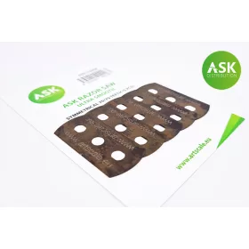   Art Scale Kit ASK Razor Saw - ultra smooth symmetric 70/70 teeth 5 pc. – precíziós modellező fűrész