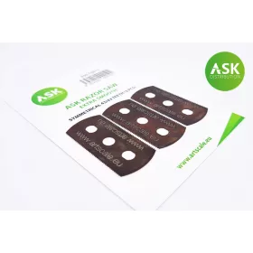   Art Scale Kit ASK Razor Saw - extra smooth symmetric 43/43 teeth 3 pc. – precíziós modellező fűrész