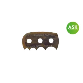   Art Scale Kit ASK Razor Saw Octopus - ultra smooth diff. radius teeth 1 pc. – precíziós modellező fűrész