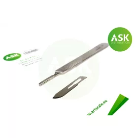   Art Scale Kit Scalpel stainless steel with 3pcs spare blades no.10 – modellező szike