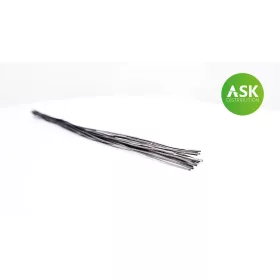   Art Scale Kit Lead Wire - Halfround 0,8 x 0,55 x 140 mm (cca. 16 pcs) – modellező alapanyag