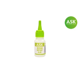   Art Scale Kit ASK Medium instant glue CA 20g – CA pillanatragasztó