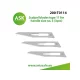 Art Scale Kit Scalpel blades type 11 for handle size no. 3 (3pcs) – csere szikepenge