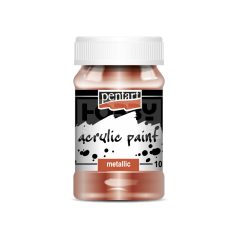   Pentart Metál bronz színű akrilfesték - hobbi festék 100 ml 2016