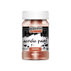   Pentart Metál bronz színű akrilfesték - hobbi festék 100 ml 2016
