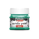 Pentart Fényes türkiz színű akril bázisú hobbi festék 50 ml