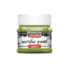 Pentart Fényes oliva színű akril bázisú hobbi festék 50 ml