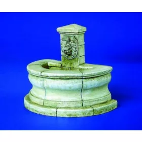   Plus Model Brunnen halbrund – 1:35 dioráma építmény makett