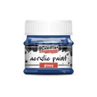 Pentart Fényes sötétkék színű akril bázisú hobbi festék 50 ml