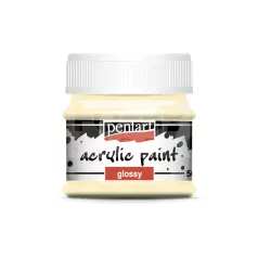   Pentart Fényes bézs színű akril bázisú hobbi festék 50 ml