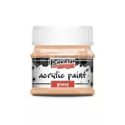 Pentart Fényes lazac színű akril bázisú hobbi festék 50 ml