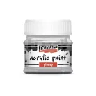 Pentart Fényes szürke színű akril bázisú hobbi festék 50 ml