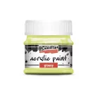 Pentart Fényes limezöld színű akril bázisú hobbi festék 50 ml