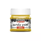 Pentart Fényes okker színű akril bázisú hobbi festék 50 ml