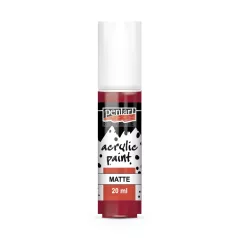   Pentart Matt vörösbor színű akrilfesték - hobbi festék 20 ml 2067