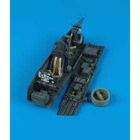  Aires Ju 87D/G Stuka cockpit set für Hasegawa Bausatz - cockpitkészlet