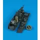 Aires Ju 87D/G Stuka cockpit set für Hasegawa Bausatz - cockpitkészlet